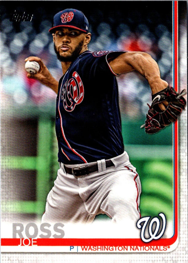 2019 Topps Washington Nationals Joe Ross #WN-14