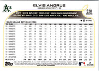 2022 Topps Blue Elvis Andrus #520