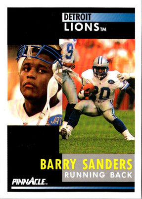 1991 Pinnacle Barry Sanders #250