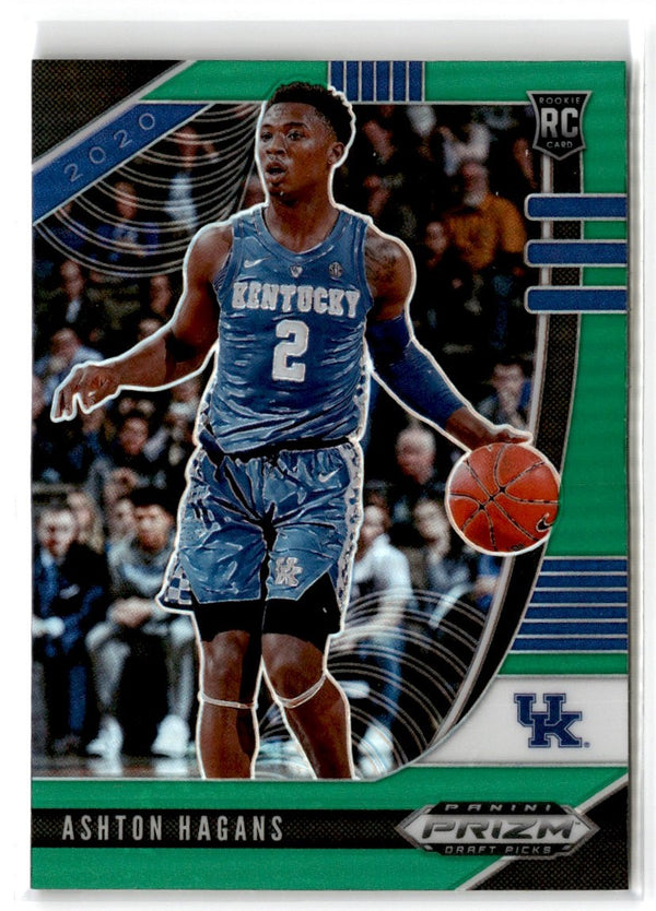 2020 Panini Prizm Draft Picks Collegiate Green Ashton Hagans #39