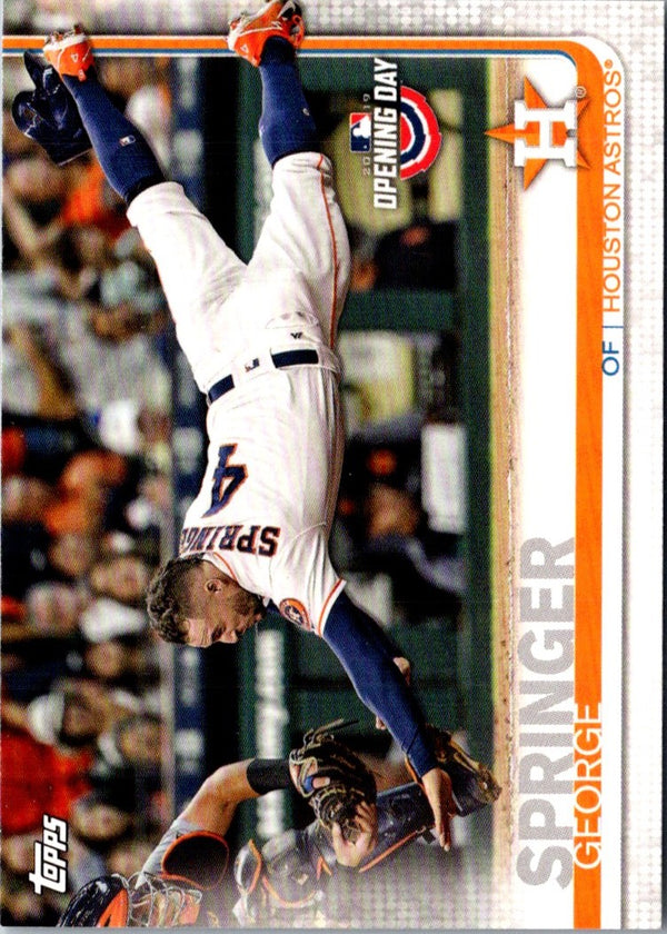 2019 Topps George Springer #323A