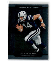 2010 Topps Platinum Dallas Clark #80