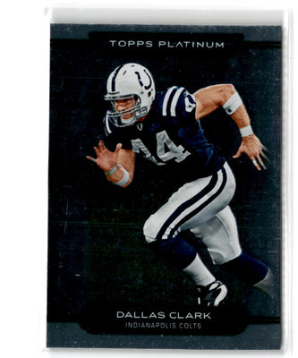 2010 Topps Platinum Dallas Clark #80