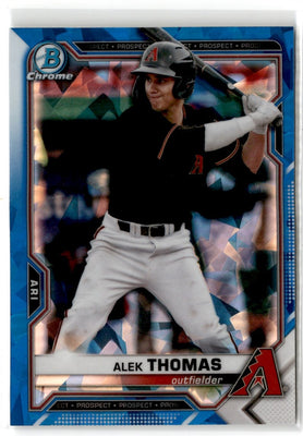2021 Bowman Draft Chrome Sapphire Alek Thomas #BCP-31