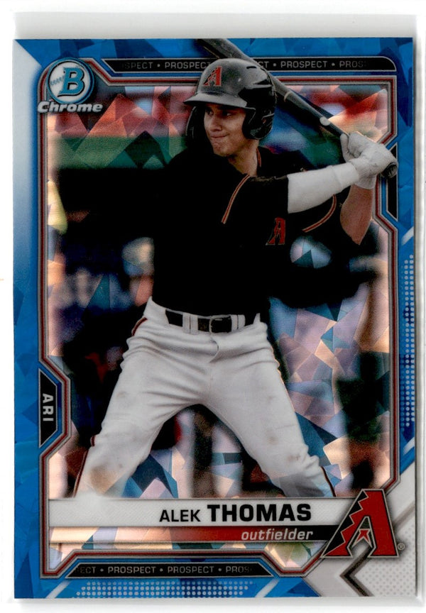 2021 Bowman Draft Chrome Sapphire Alek Thomas #BCP-31