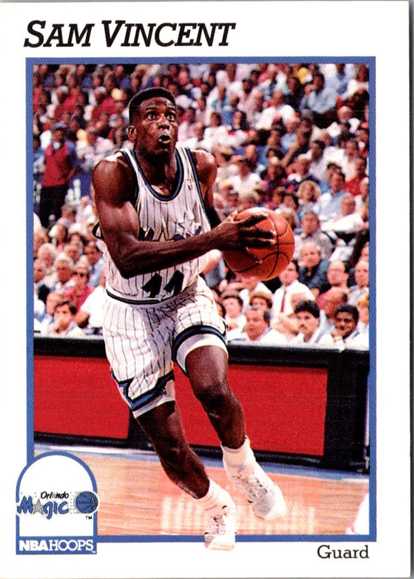 1991 Hoops Sam Vincent #154