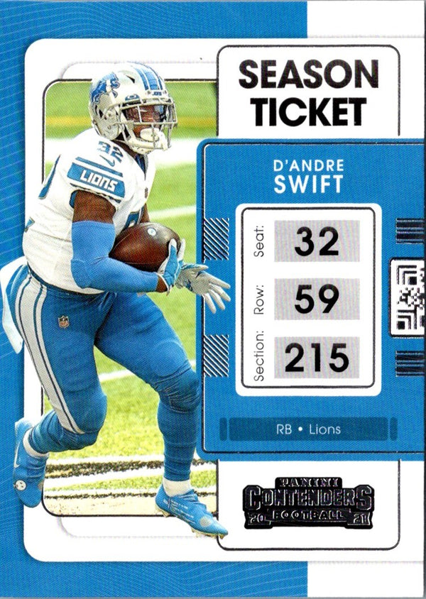 2021 Panini D'Andre Swift #32