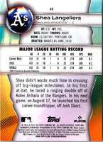 2023 Bowman Platinum Shea Langeliers #69 Rookie