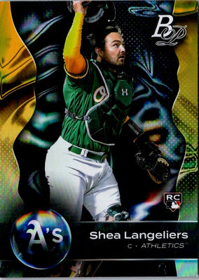 2023 Bowman Platinum Shea Langeliers #69 Rookie