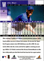 1998 Pinnacle Plus Willie Blair #37