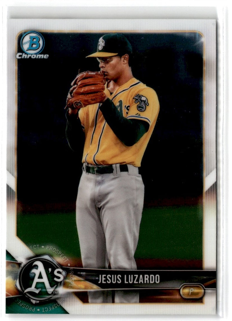 2018 Bowman Chrome Prospects Jesus Luzardo