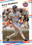 1988 Fleer Glossy Darryl Strawberry