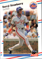 1988 Fleer Glossy Darryl Strawberry #151