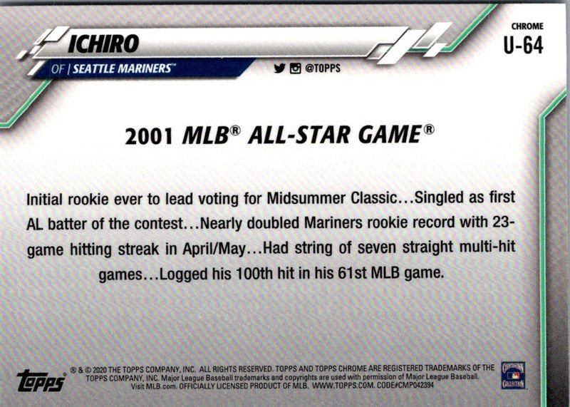 2020 Topps-Chrome All-Star Game