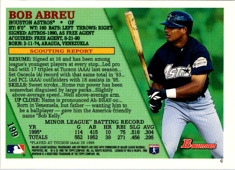 1996 Stadium Club Bobby Cripps