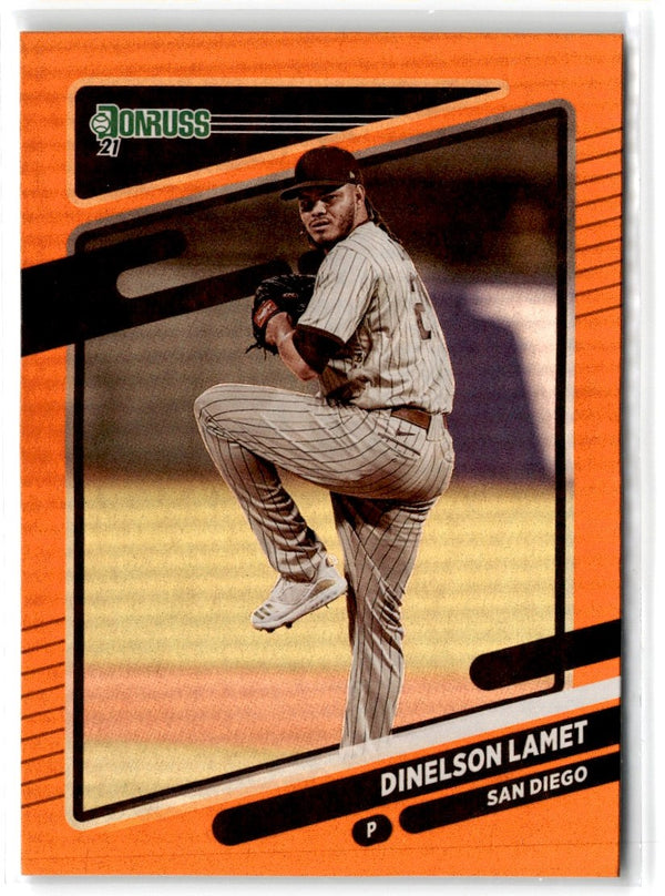 2021 Donruss Holo Orange Dinelson Lamet #211