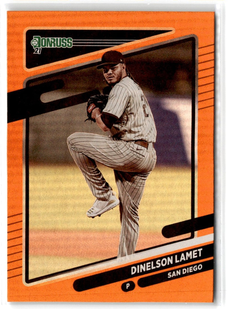 2021 Donruss Holo Orange Dinelson Lamet