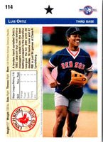 1992 Upper Deck Minors Luis Ortiz #114