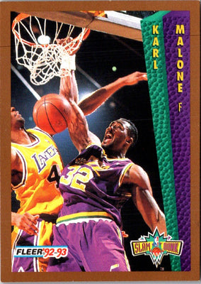 1992 Fleer Karl Malone #268