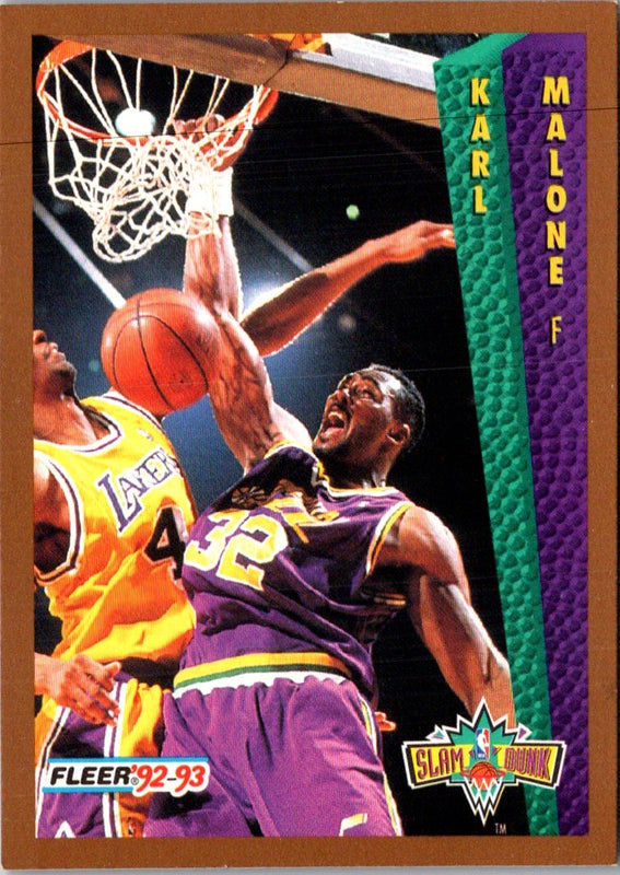 1992 Fleer Karl Malone #268