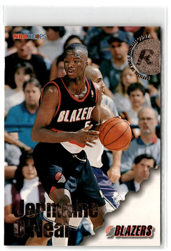 1996 Hoops Jermaine O'Neal #306 Rookie