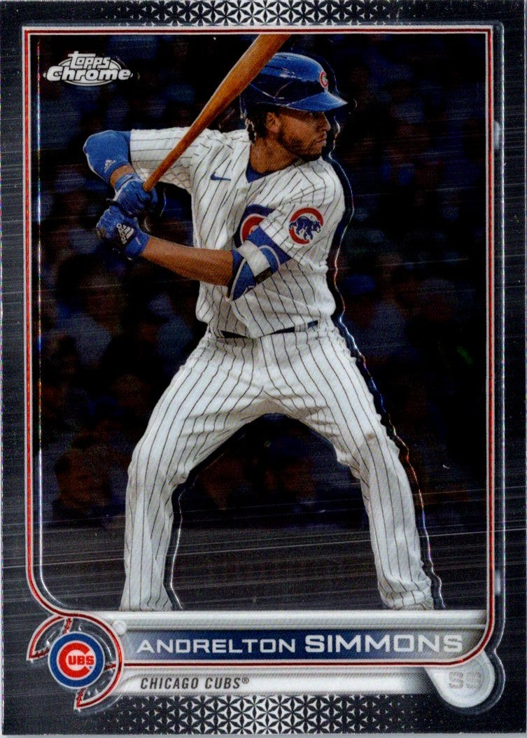 2022 Topps Chrome Update Andrelton Simmons