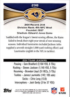 2012 Topps St. Louis Rams #238