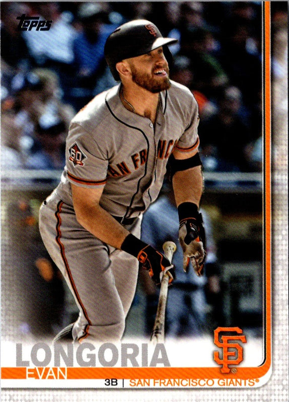 2019 Topps Evan Longoria #390A