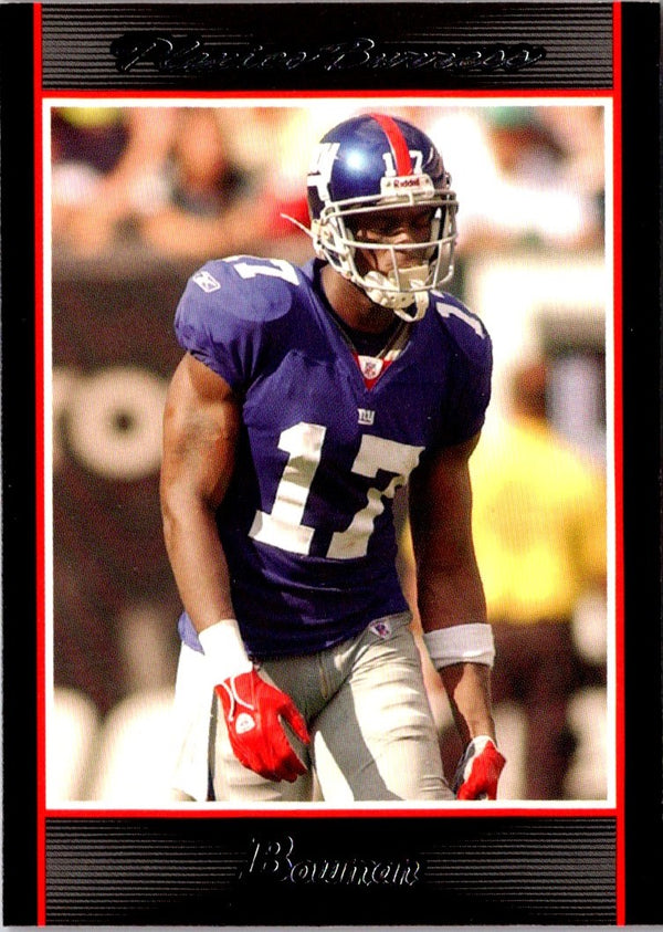 2007 Bowman Plaxico Burress #80