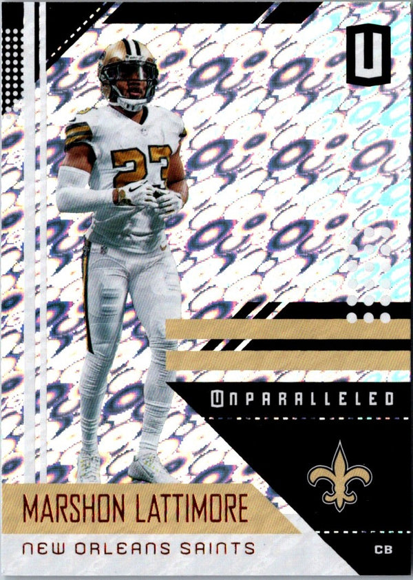 2018 Panini Marshon Lattimore #136