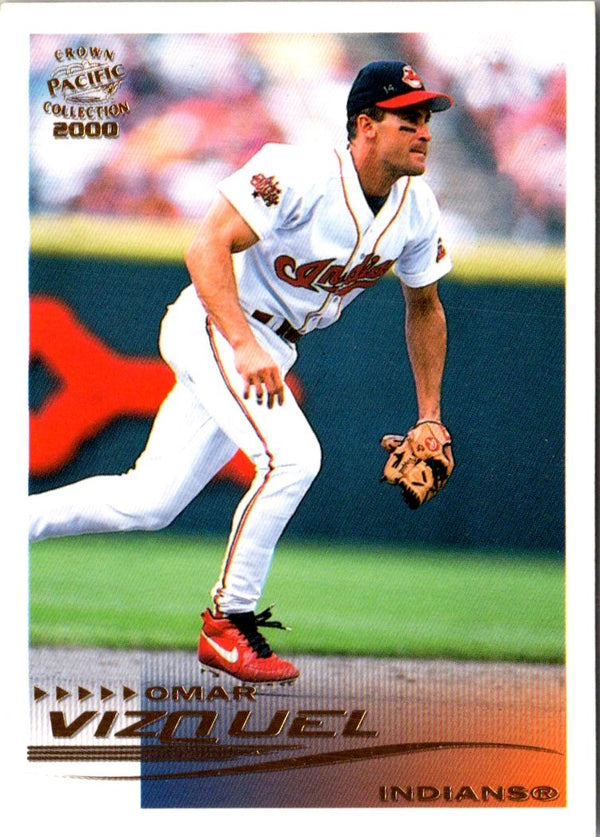 2000 Pacific Crown Collection Omar Vizquel #84