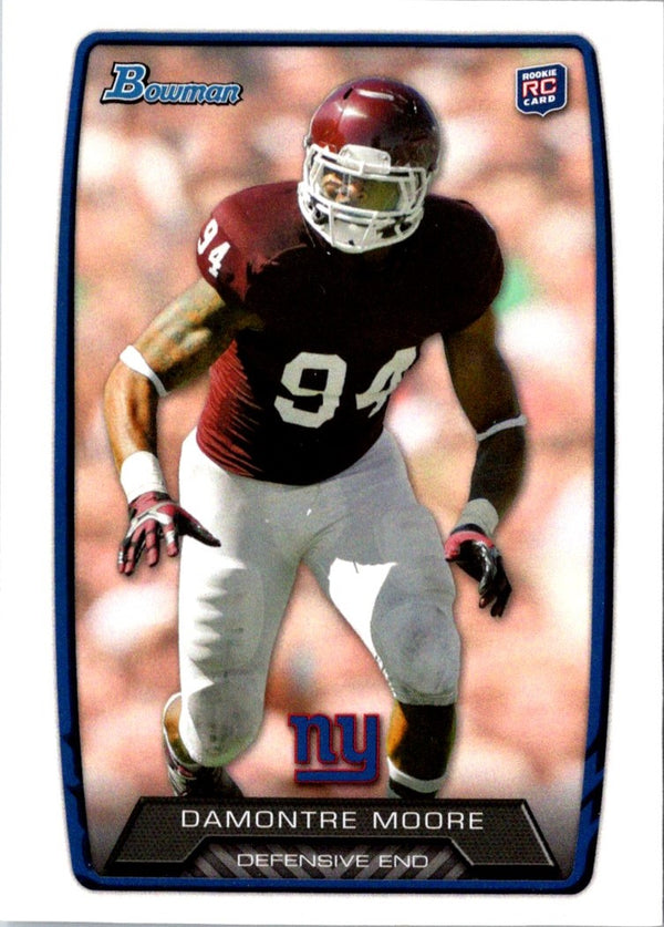 2013 Bowman Damontre Moore #174 Rookie