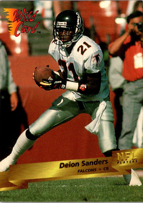 1993 Wild Card Deion Sanders #104