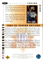 1994 Collector's Choice Isaiah Rider #181