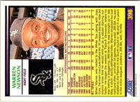 1992 Score Warren Newson #398 Rookie