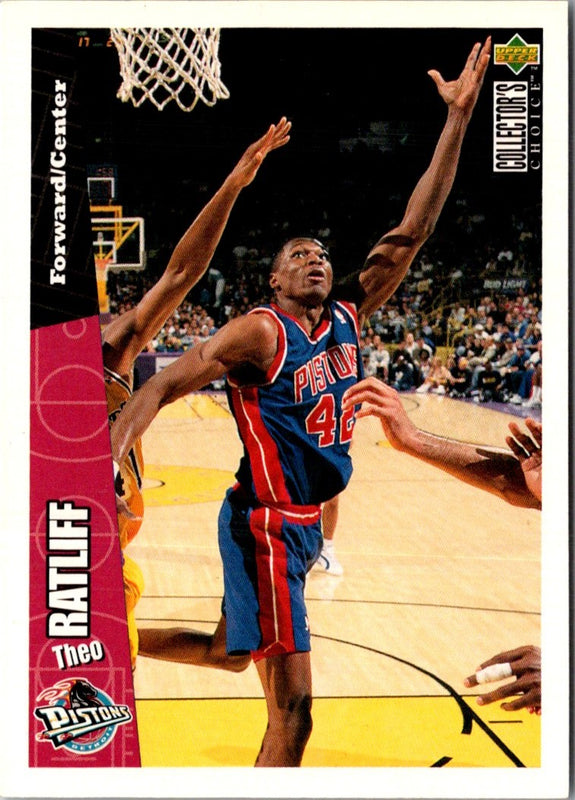 1996 Collector's Choice Theo Ratliff #48