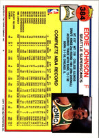 1992 Topps Eddie Johnson #384