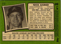 2020 Topps Heritage Nick Ahmed #112