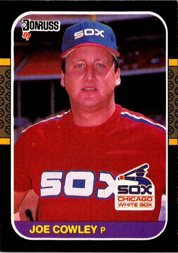 1987 Donruss Joe Cowley #552