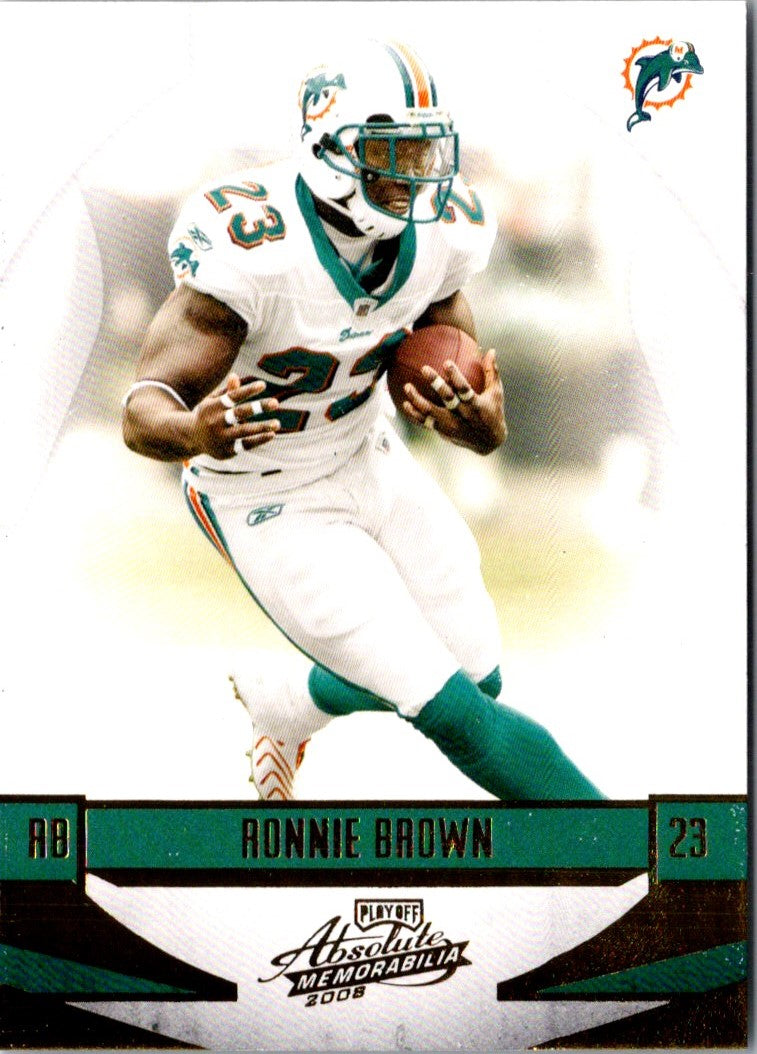 2008 Playoff Absolute Memorabilia Ronnie Brown