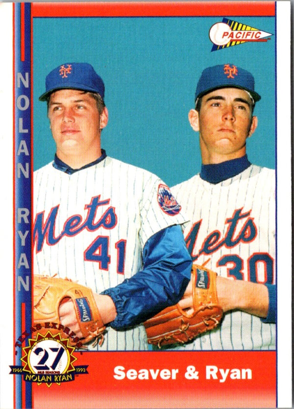 1993 Pacific Texas Express Tom Seaver/Nolan Ryan #241