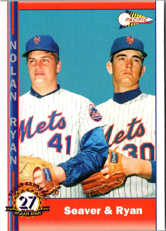 1993 Pacific Texas Express Tom Seaver/Nolan Ryan #241