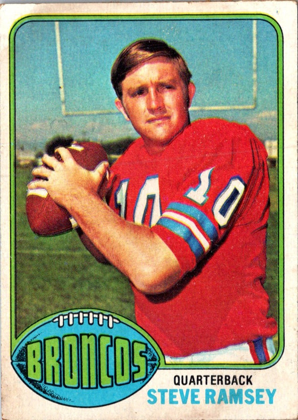 1976 Topps Steve Ramsey #156