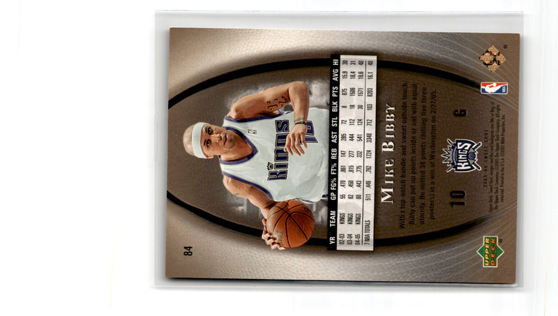 2005 Upper Deck Sweet Shot Gold Mike Bibby