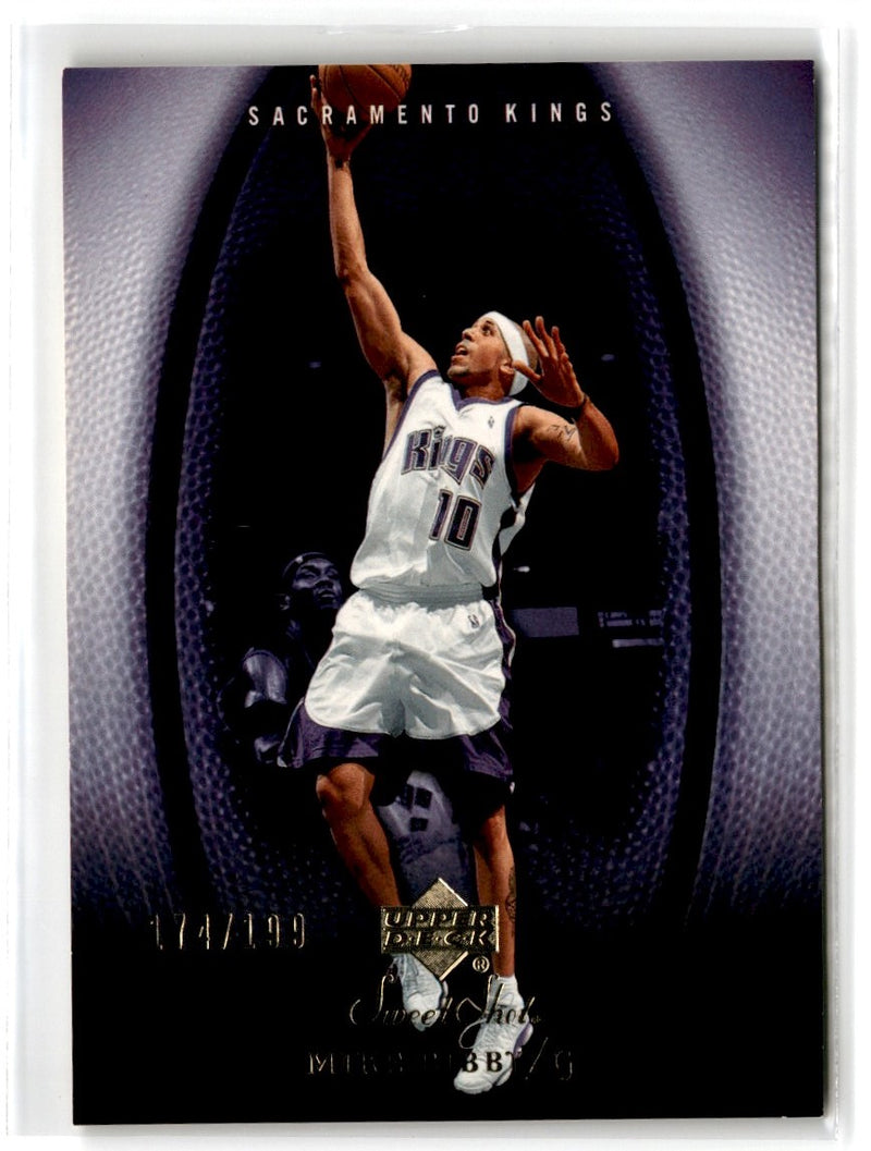 2005 Upper Deck Sweet Shot Gold Mike Bibby