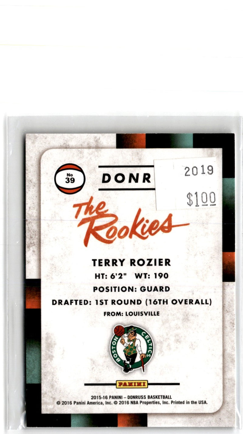 2015 Donruss The Rookies Terry Rozier