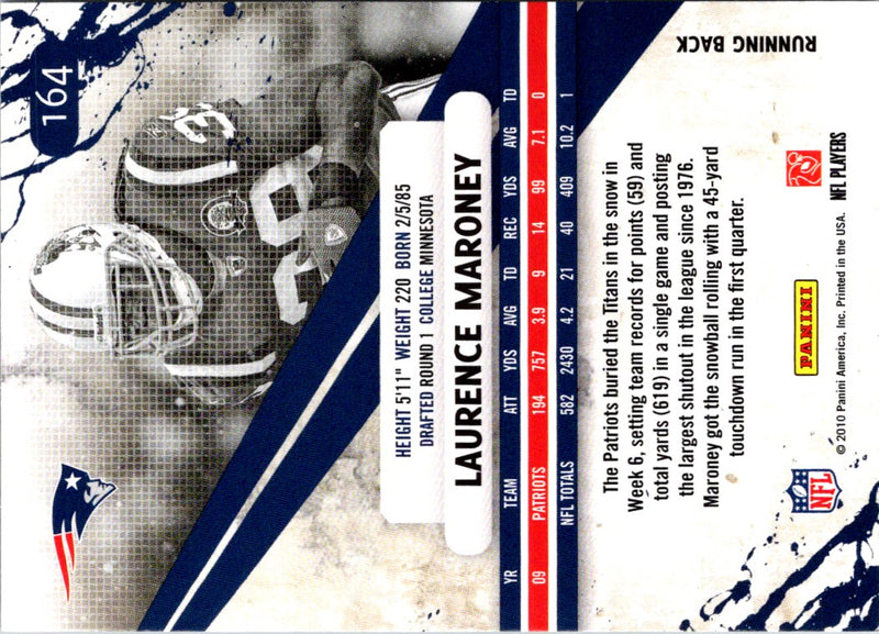 2010 Panini Rookies & Stars Laurence Maroney