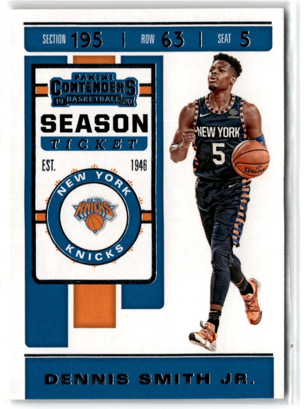 2019 Panini Contenders Game Ticket Green Dennis Smith Jr. #27