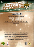 2006 Upper Deck Saer Sene