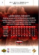 2000 SP Authentic Lorenzen Wright